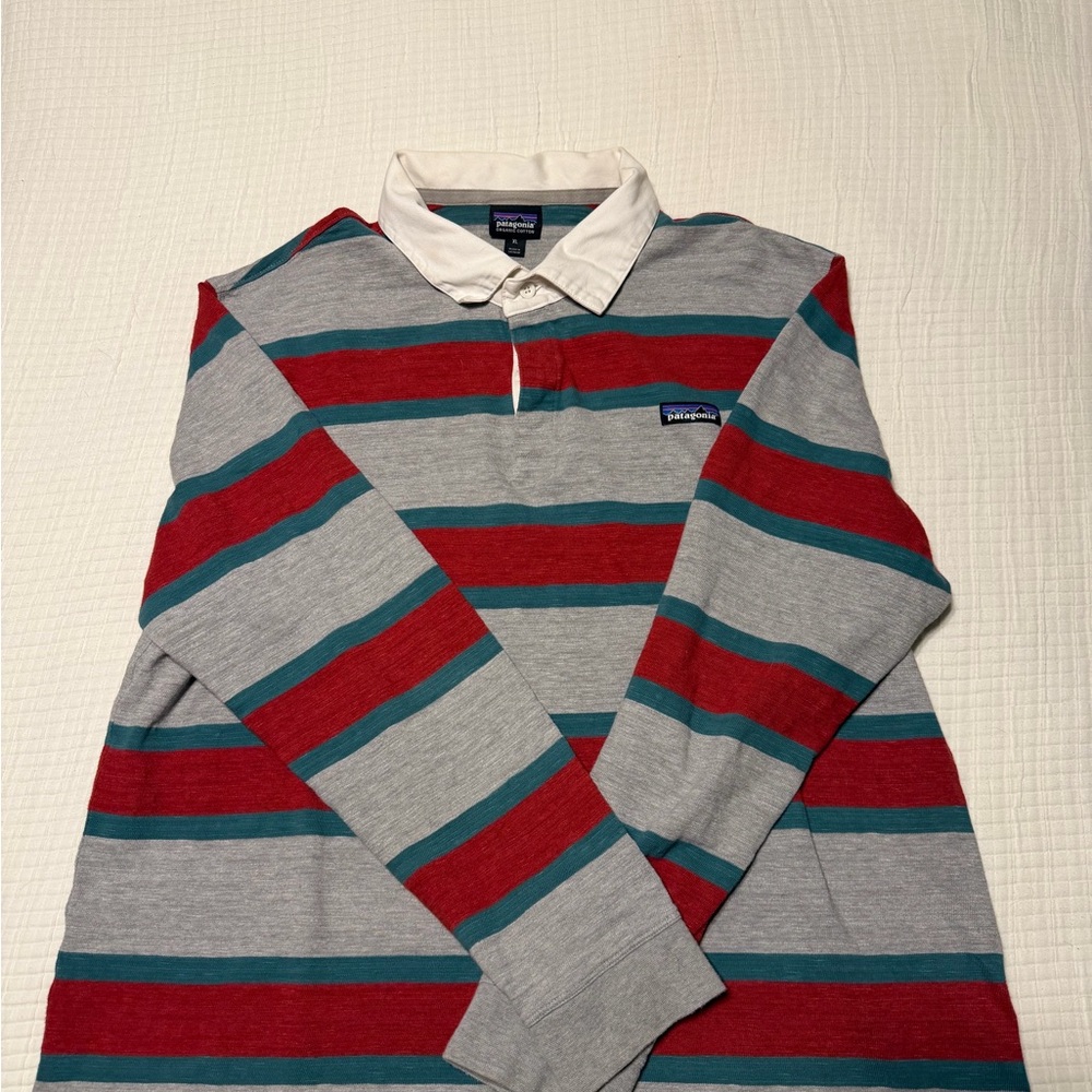 Men’s Patagonia Striped Rugby Shirt